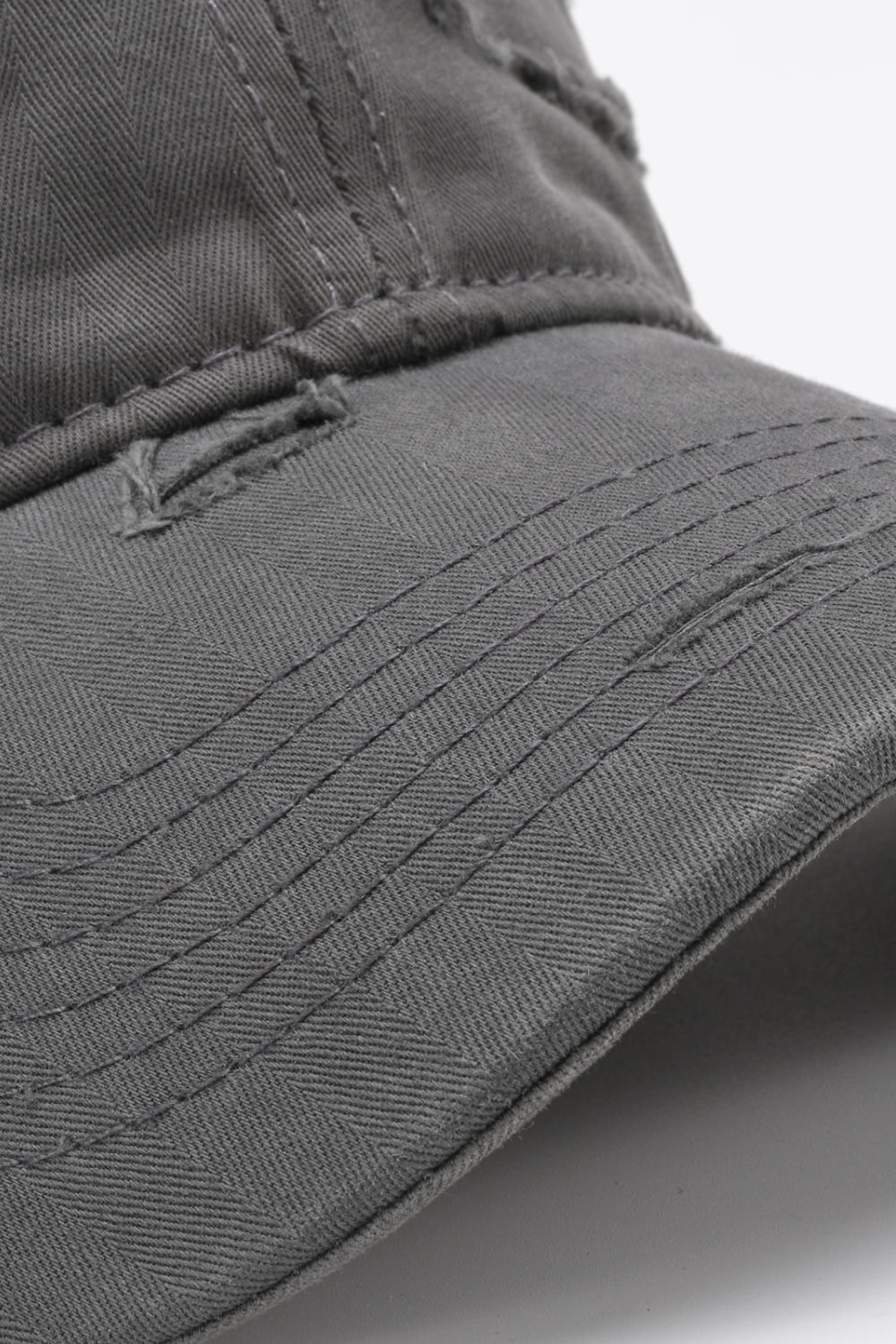 Distressed Adjustable Baseball Cap 