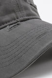 Distressed Adjustable Baseball Cap 