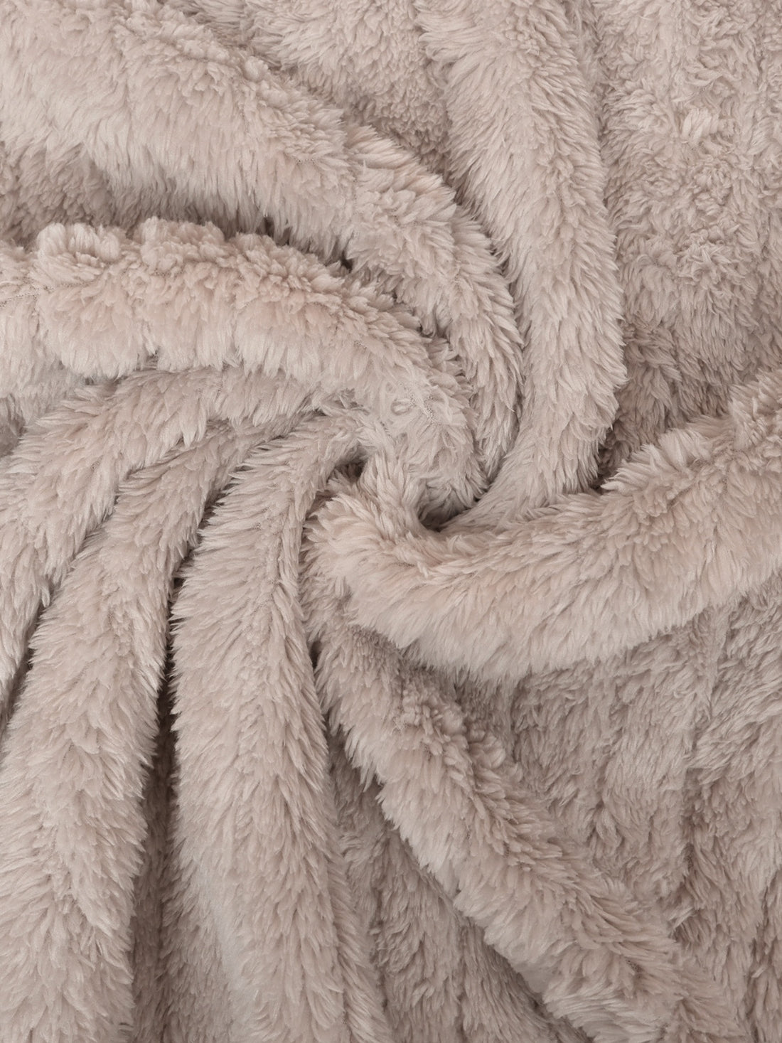 Plus Size Open Front Long Sleeve Hooded Fuzzy Jacket 