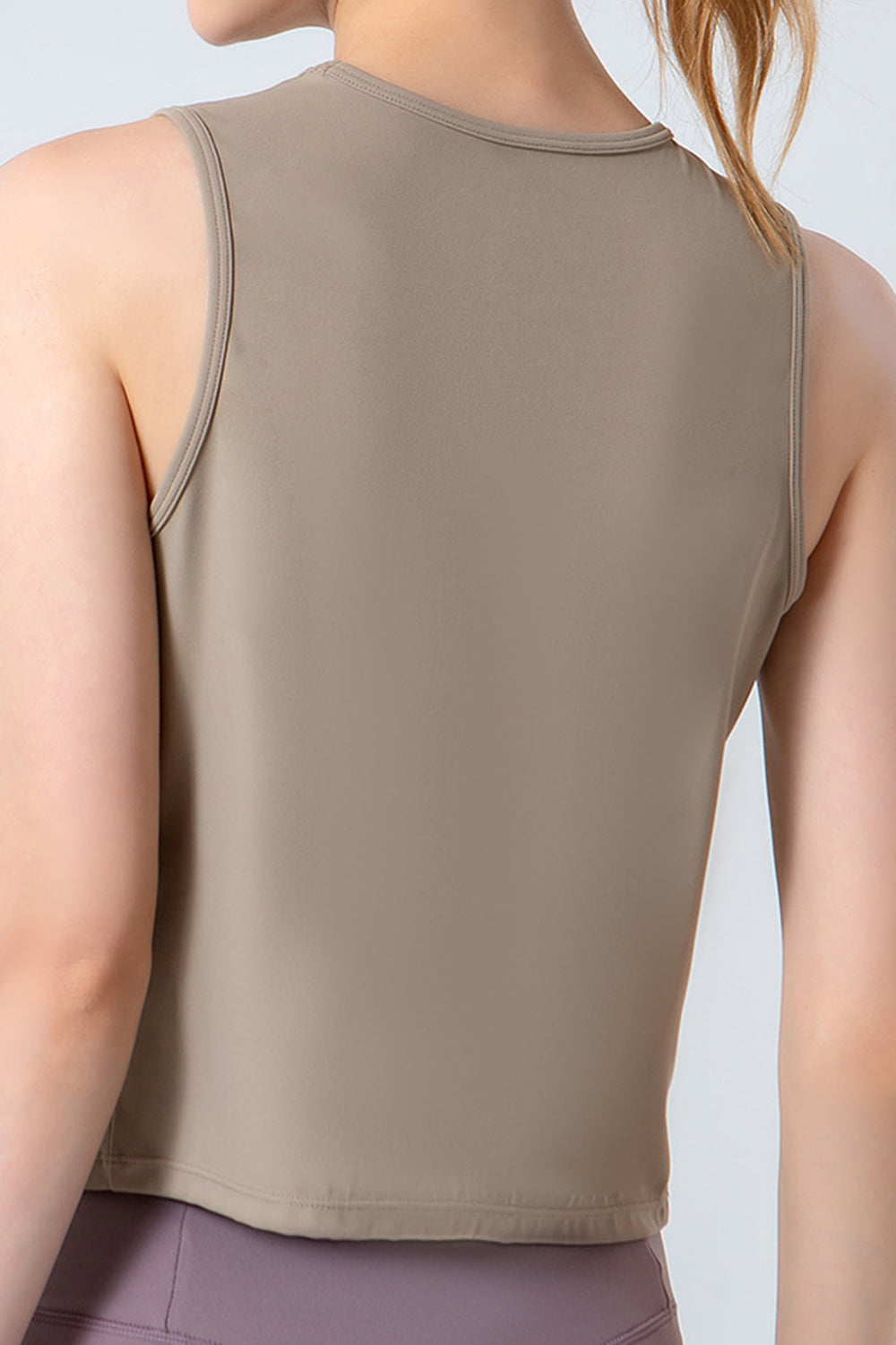 Round Neck Active Tank 