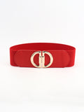 D Buckle Elastic Belt 