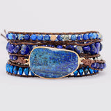 Alloy Bead Braided Bracelet 