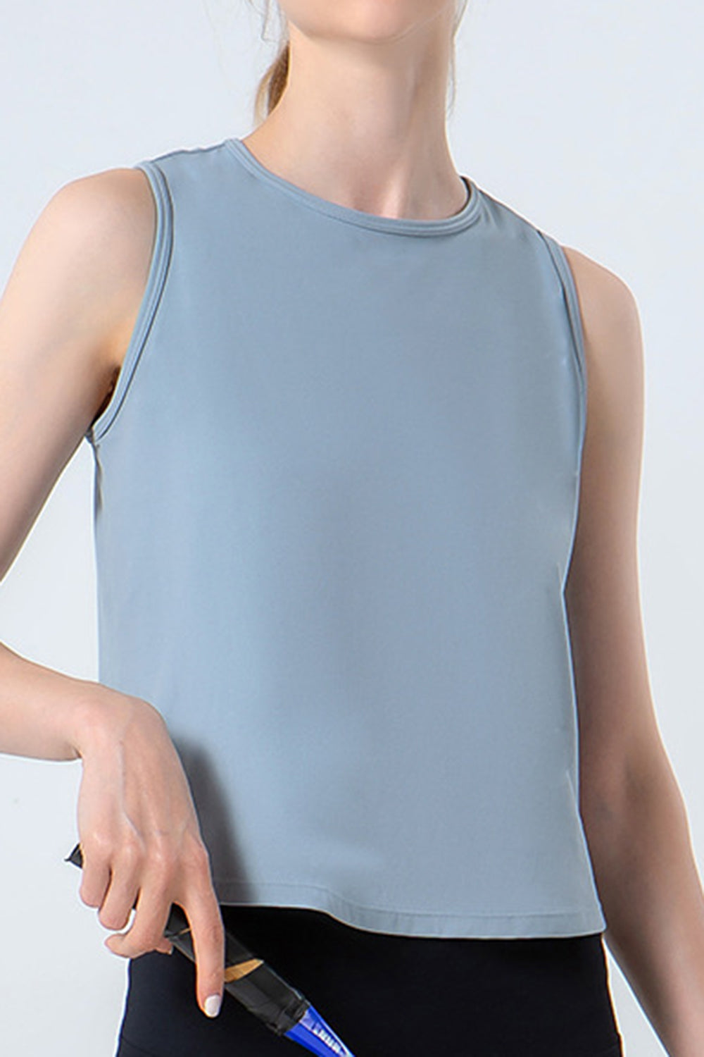 Round Neck Active Tank 
