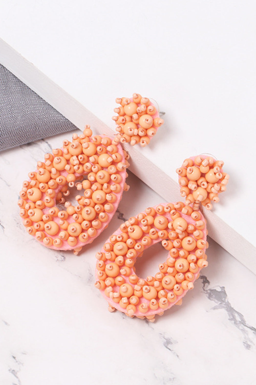 Beaded Dangle Earrings 