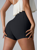 High Waist Active Shorts 