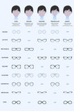 Square Metal-Plastic Hybrid Temple Sunglasses Accessories