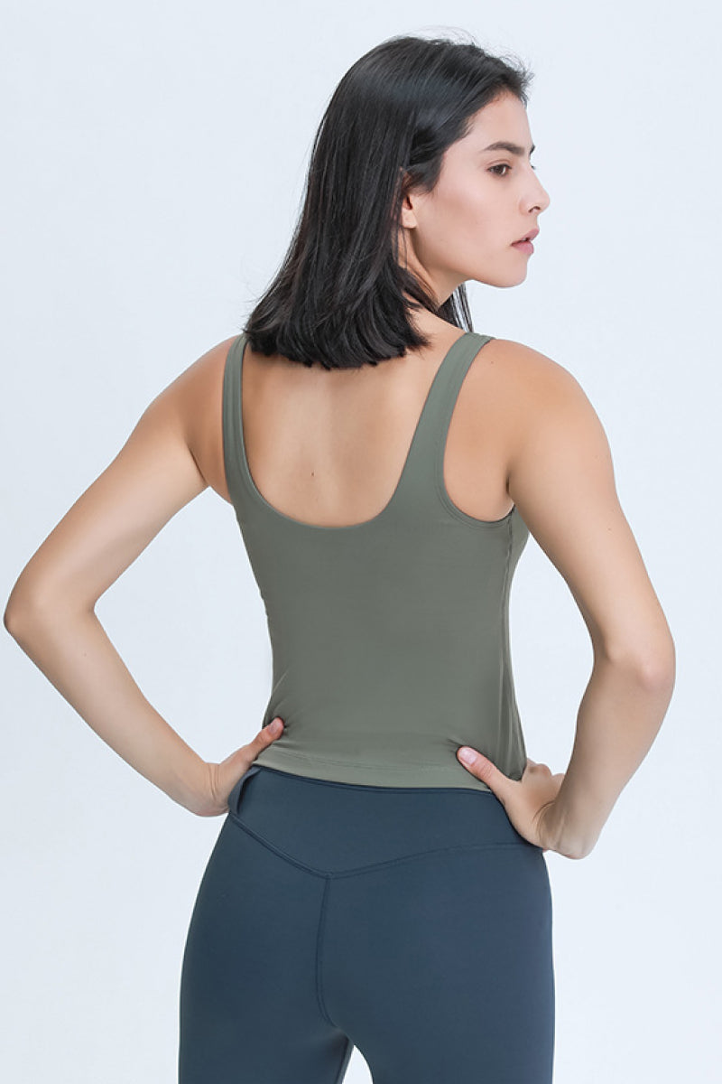 Millennia V Neck Active Tank 