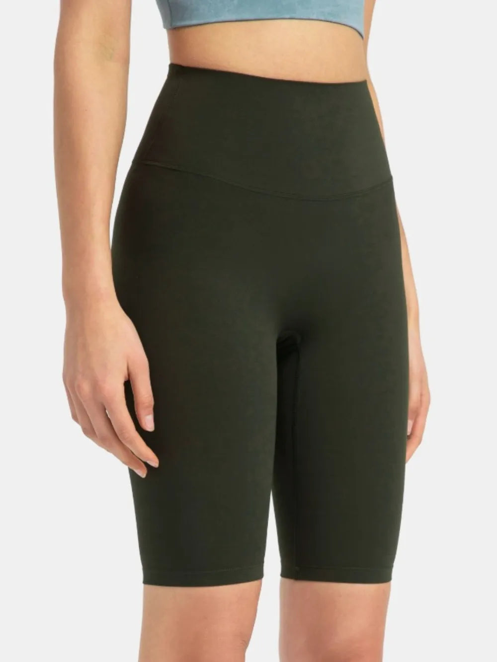 Millennia High Rise Wide Waistband Active Shorts 