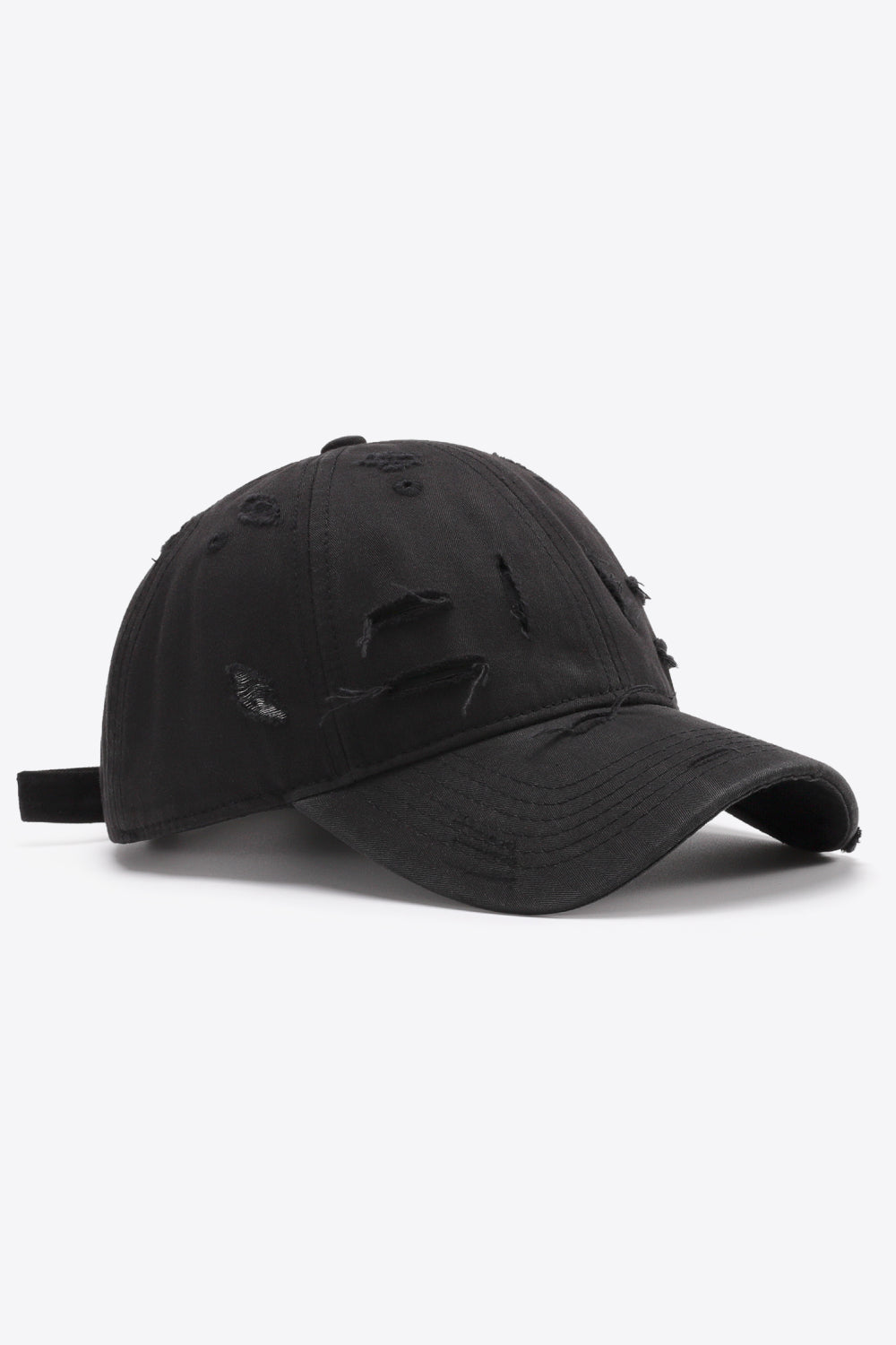Distressed Adjustable Baseball Cap 