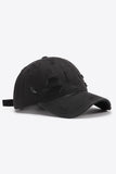 Distressed Adjustable Baseball Cap 