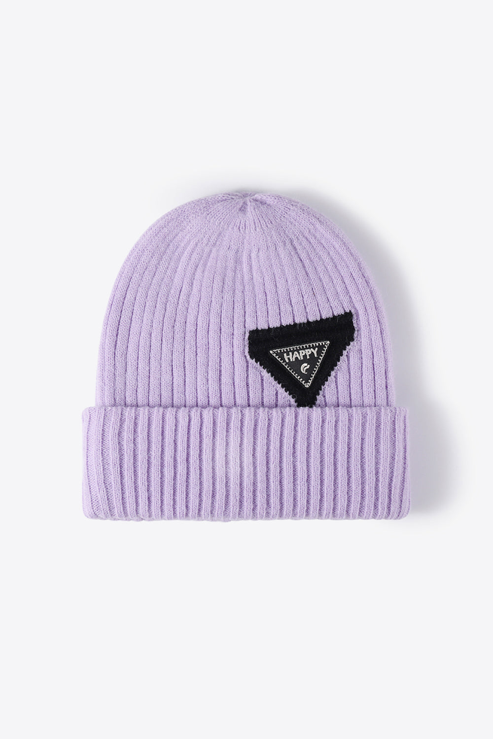 HAPPY Contrast Beanie 