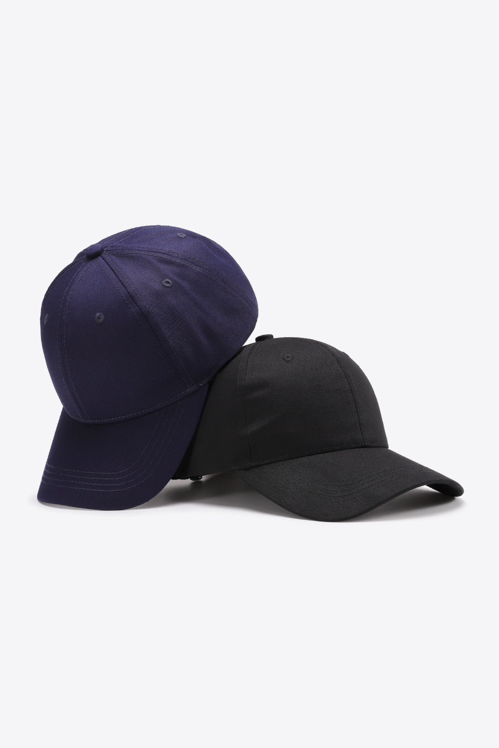 Plain Adjustable Cotton Baseball Cap 