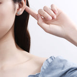 1 Carat Moissanite Butterfly Shape Earrings 