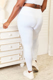 Double Take Wide Waistband Sports Leggings 