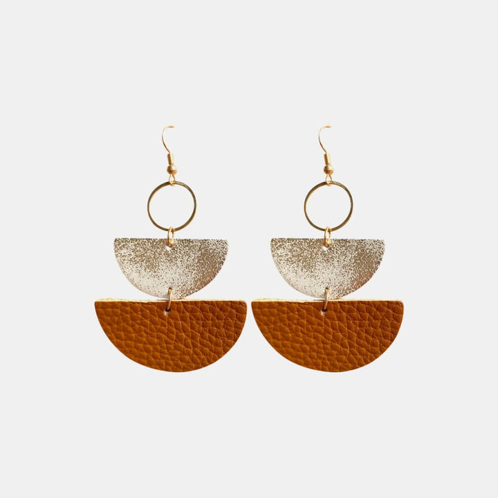 Geometrical Shape Dangle Earrings 