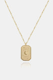Stainless Steel 18K Gold-Plated Necklace 