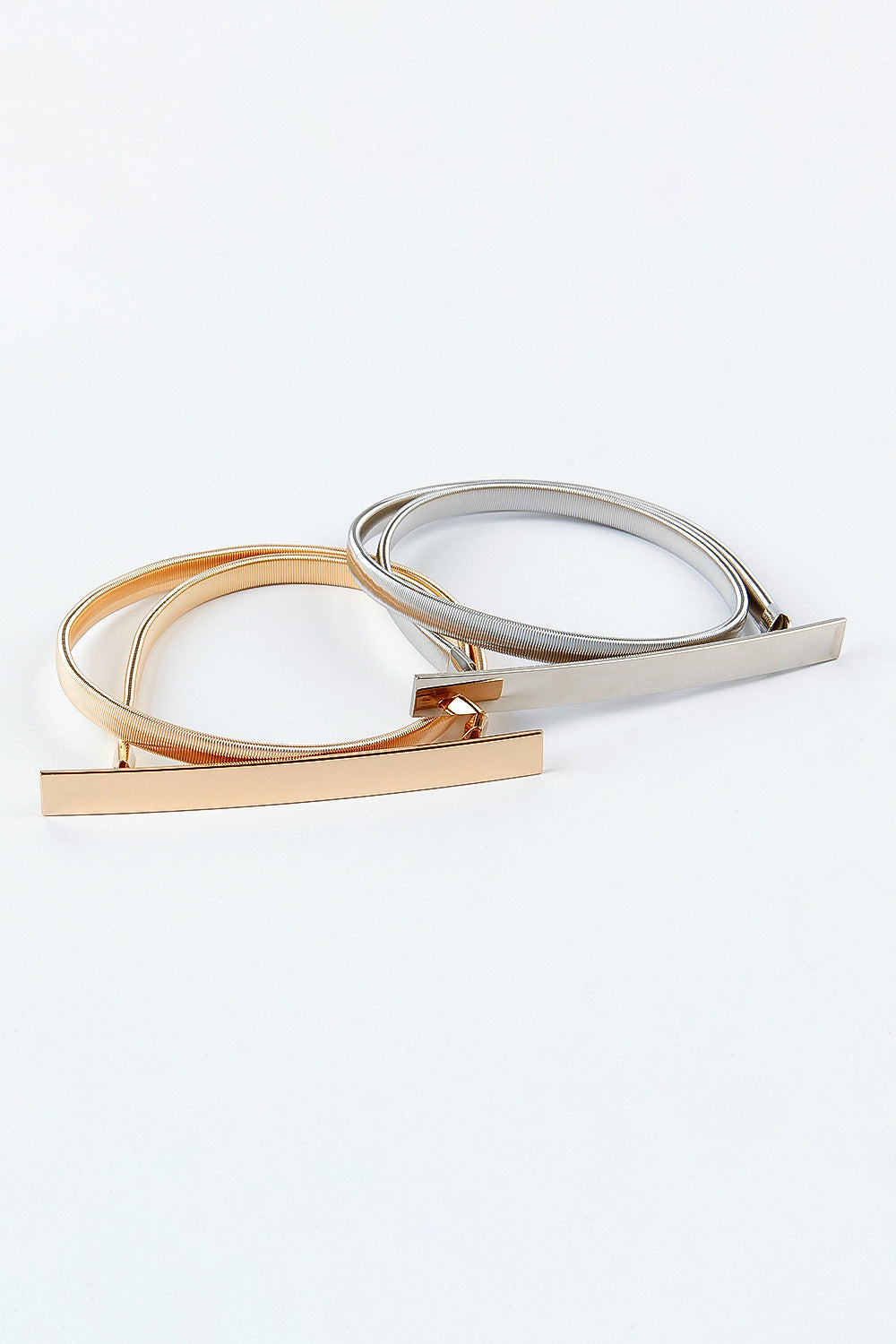 Elastic Iron Skinny Belt 