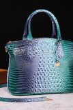 Gradient PU Leather Handbag 