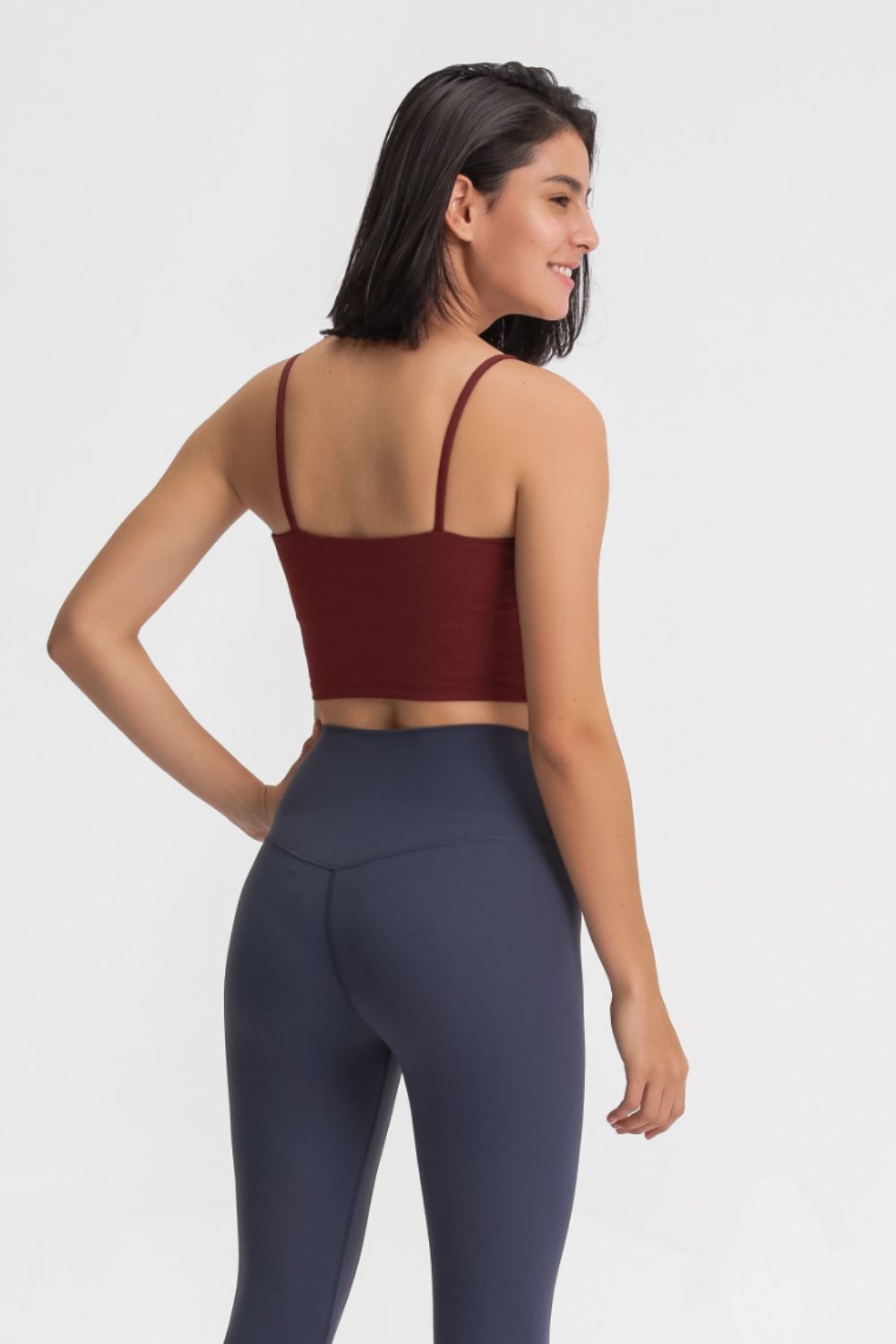 Millennia Feel Like Skin Scoop Neck Sports Cami 