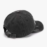 Distressed Adjustable Cotton Baseball Cap 