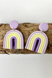 Rainbow Shape Dangle Earrings 
