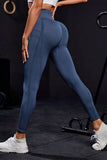 Wide Waistband High Waist Active Leggings 