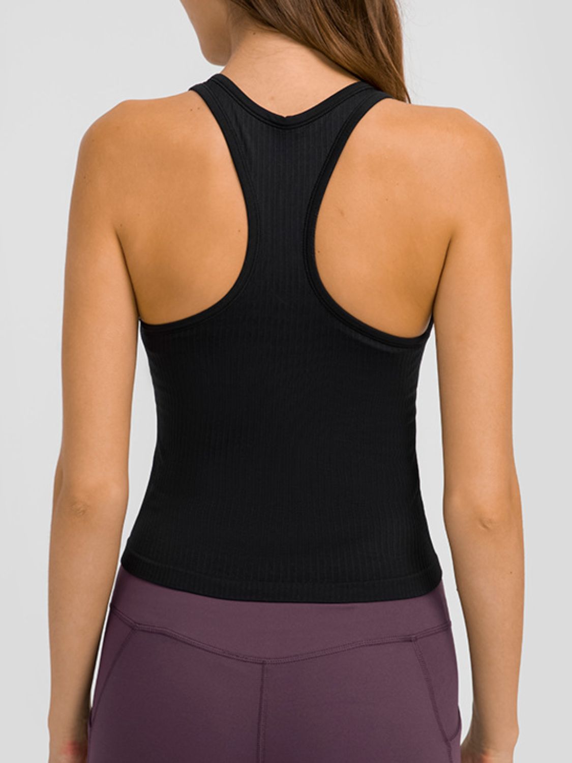 Millennia Round Neck Racerback Active Tank 