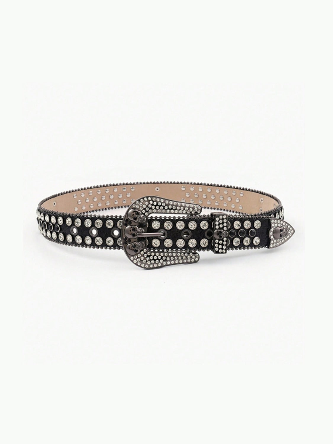 PU Leather Skull Belt 