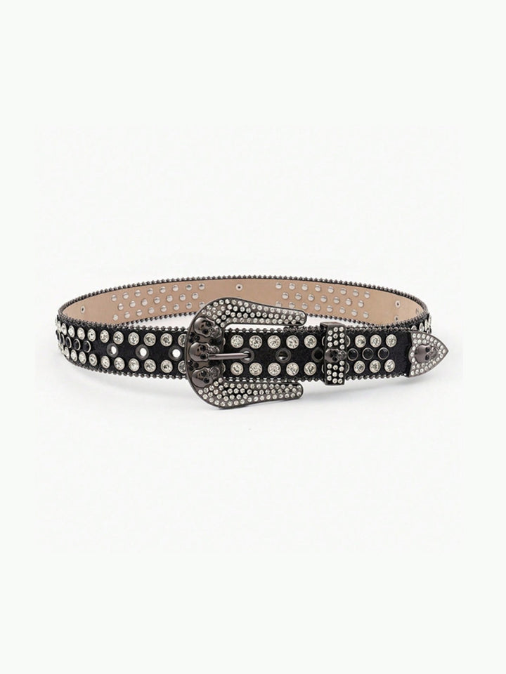 PU Leather Skull Belt 