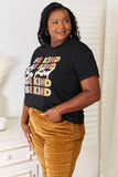 Simply Love BE KIND Graphic Round Neck T-Shirt 
