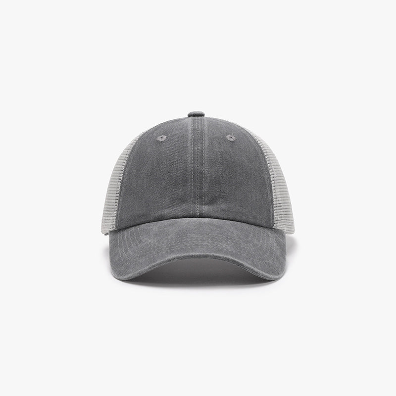 Breathable Mesh Adjustable Baseball Cap 