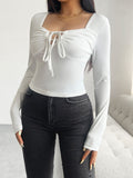 Devine Tied Long Sleeve T-Shirt 