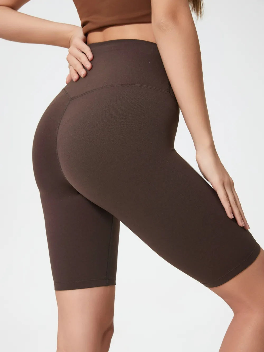 Millennia High Rise Wide Waistband Active Shorts 