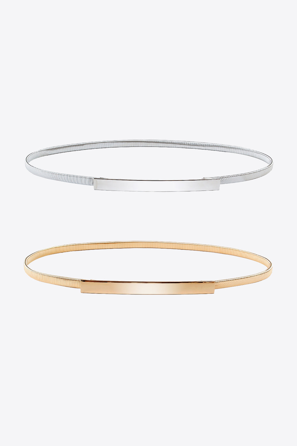 Elastic Iron Skinny Belt 