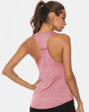 Full Size Scoop Neck Wide Strap Active Tank 