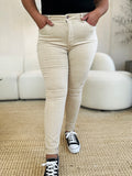 Judy Blue Full Size Garment Dyed Tummy Control Skinny Jeans 