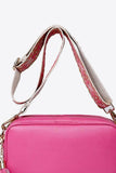PU Leather Tassel Crossbody Bag 
