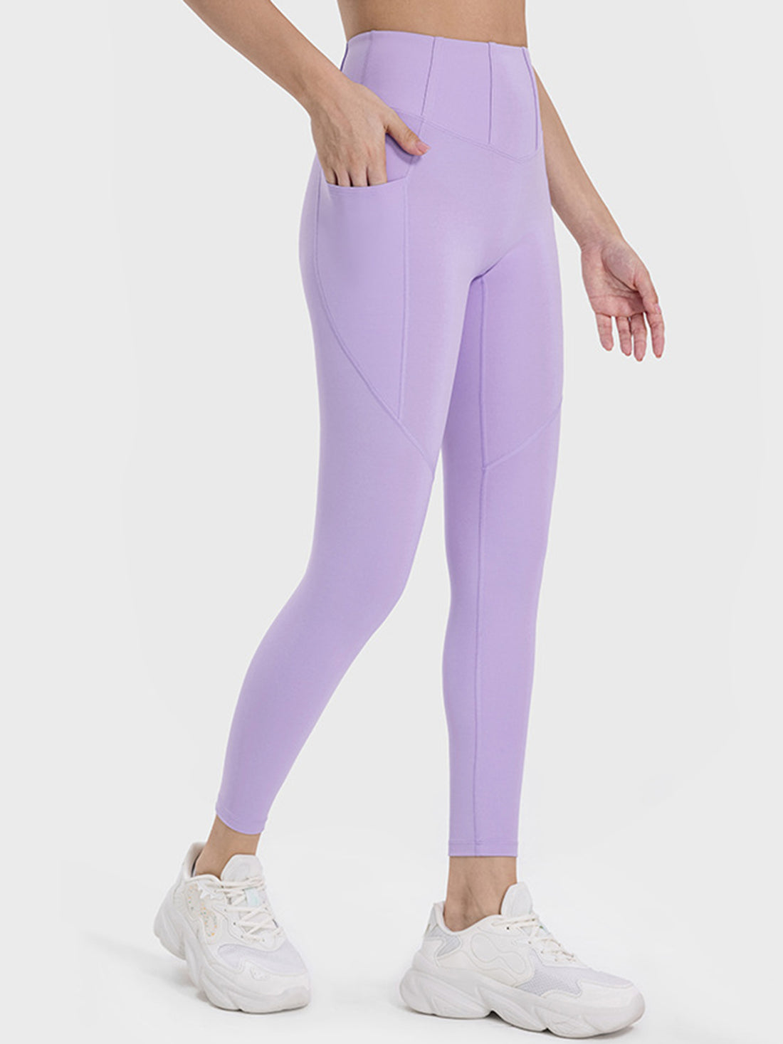 Millennia Pocketed High Waist Active Leggings 