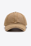 Distressed Adjustable Baseball Cap 