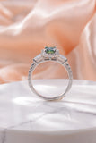 1 Carat Moissanite 925 Sterling Silver Ring 