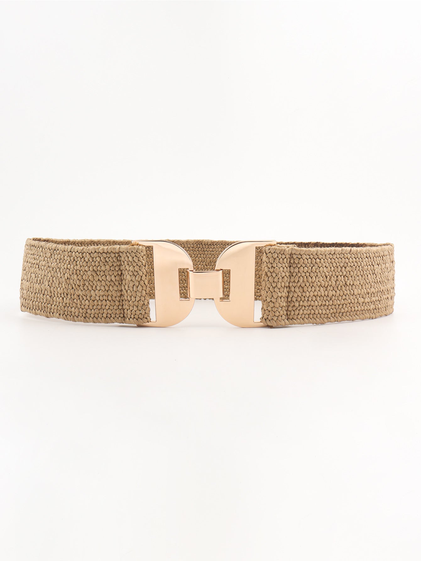 Alloy Buckle Elastic Belt 