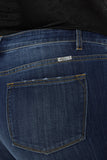 Kancan Full Size Mid Rise Slim Flare Jeans 