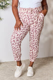 Heimish Full Size Printed Drawstring Pants Pants