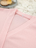 Tie Waist Kimono Sleeve Lounge Nightgown Lingerie & Nightwear