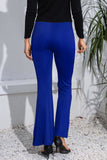 High Waist Long Flare Pants 