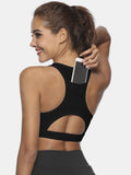 Cutout Scoop Neck Active Tank 