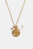 Constellation and Moon Pendant Copper Necklace 