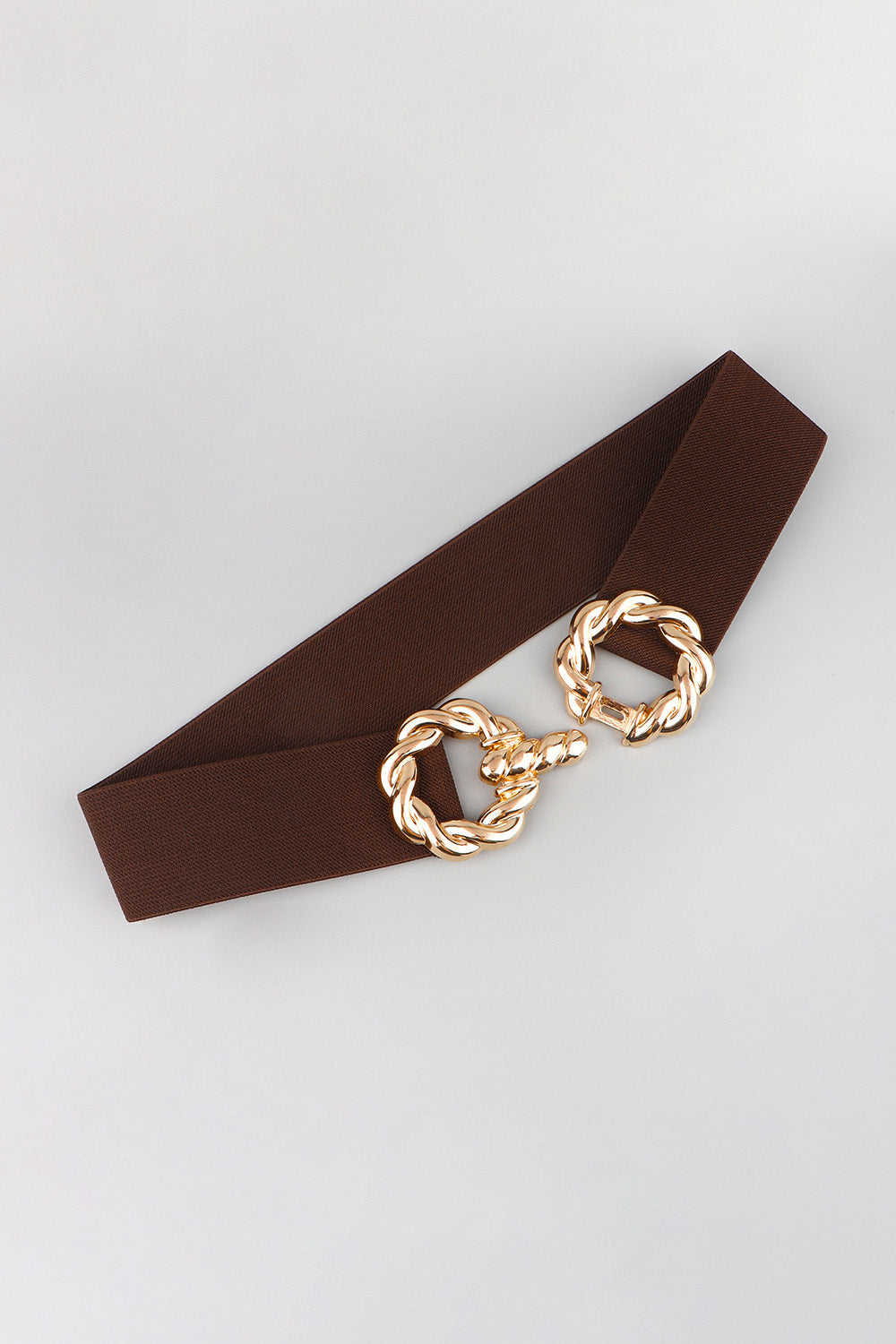 Zinc Alloy Buckle Elastic Belt 