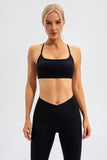 Crisscross Spaghetti Strap Active Cami 