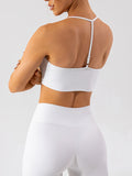 Spaghetti Strap Active Bra 